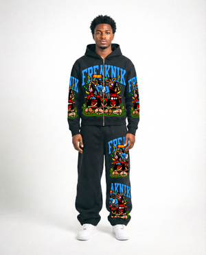 Get My Name Tatted Zip-Up Hoodie
