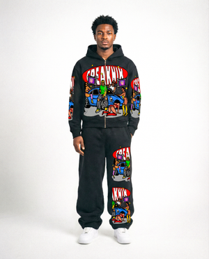 Shorty Wanna Ride Zip-Up Hoodie