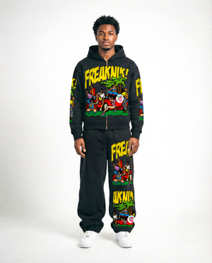 We Outside Zip-Up Hoodie