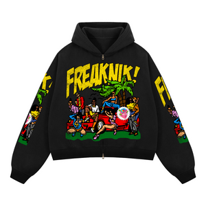 We Outside Zip-Up Hoodie