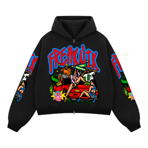 Buss It Open Zip-Up Hoodie