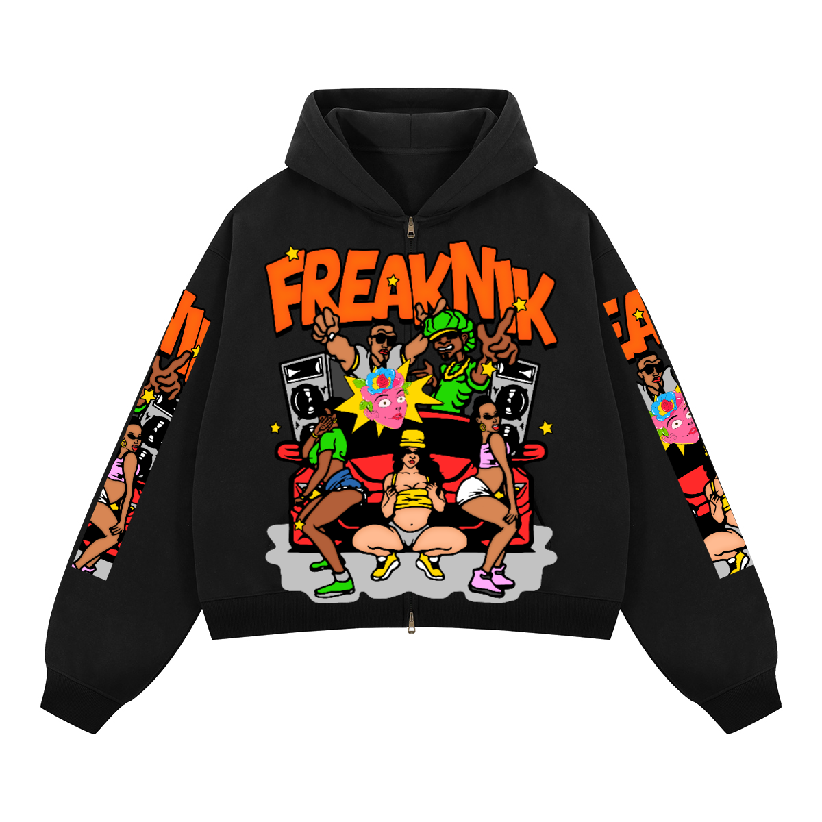 Show The DJ Love Zip-Up Hoodie