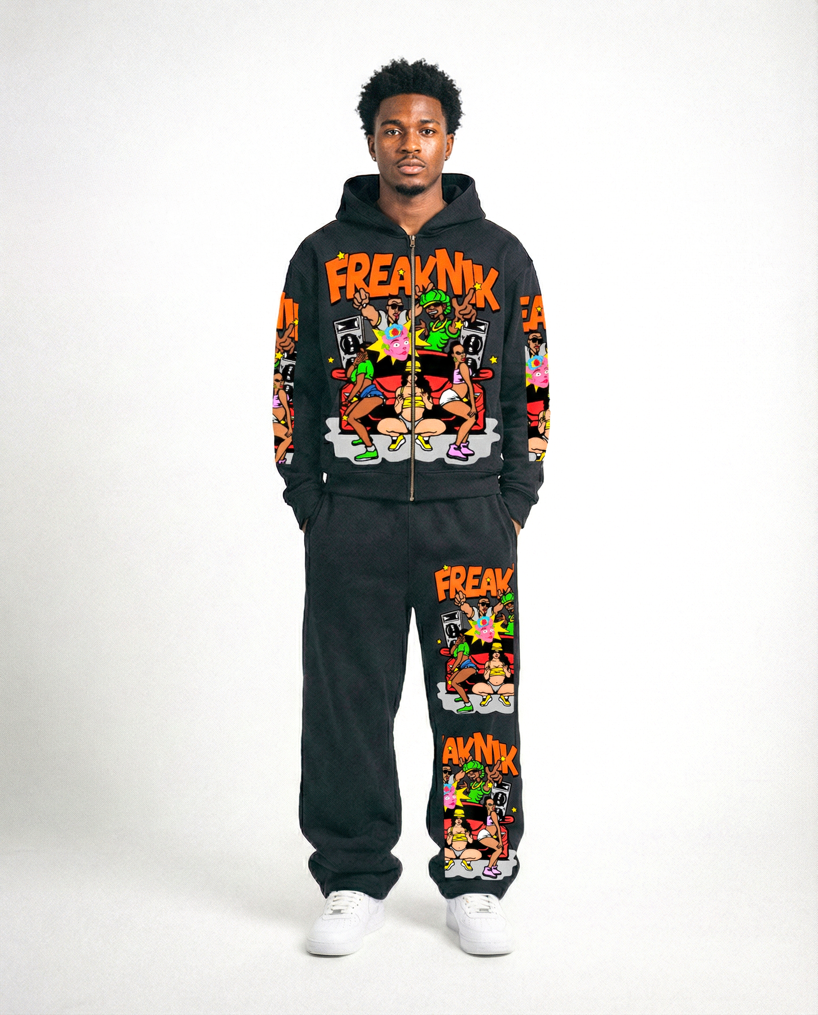 Show The DJ Love Zip-Up Hoodie
