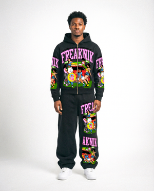Twerkin On The Roof Zip-Up Hoodie
